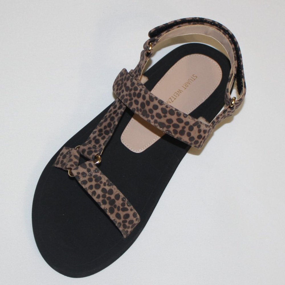 STUART WEITZMAN MINI CHEETAH VAIL SPORT SANDALS